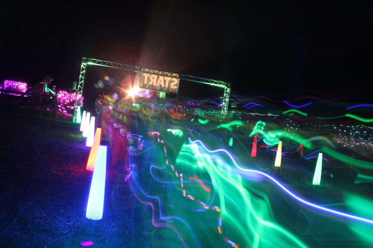 the start of an electric run in Maryland