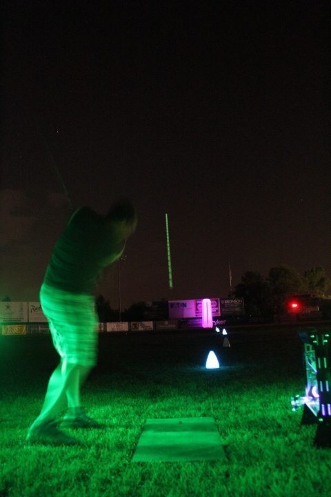 glow in the dark night golf