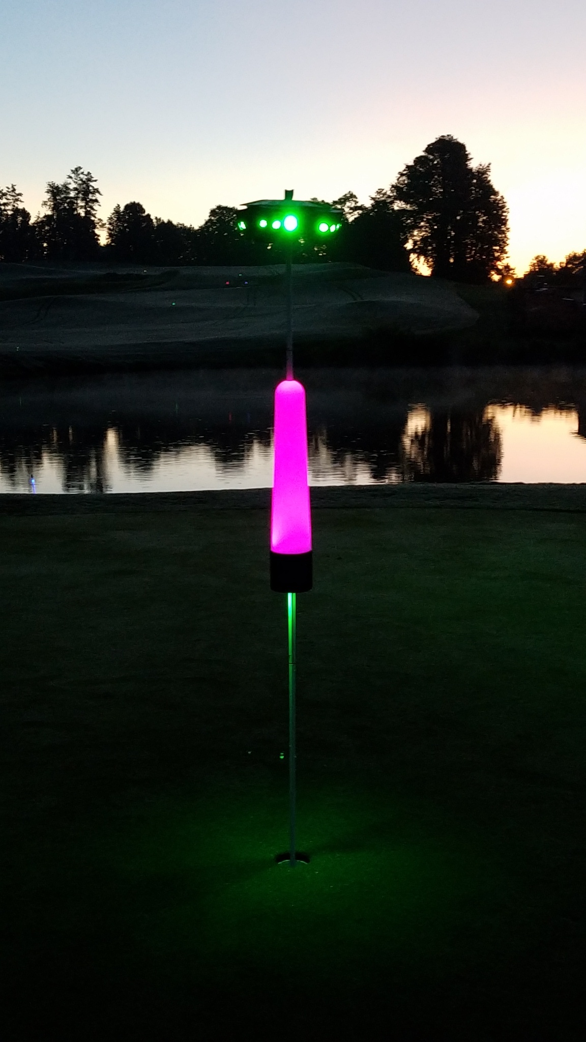 glow lights for night golf events